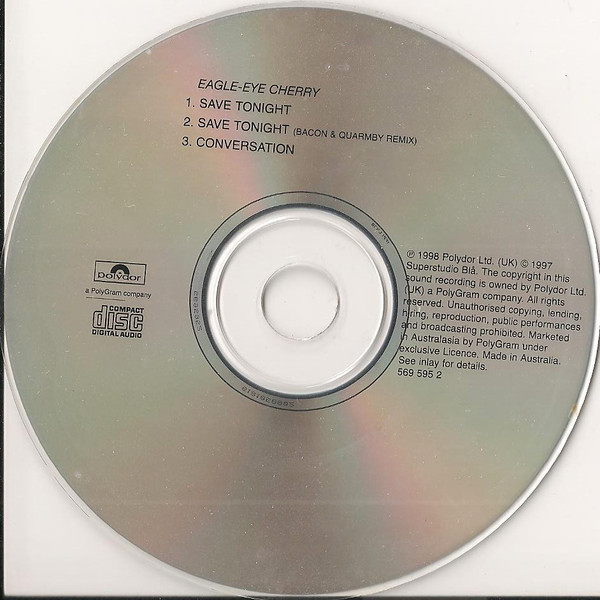 Eagle-Eye Cherry - Save Tonight | Polydor (569 595 2) - 3