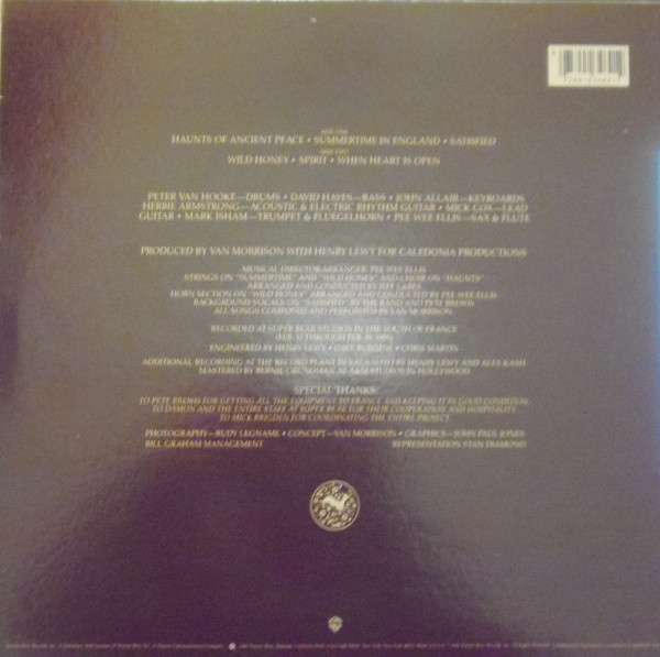Van Morrison - Common One | Warner Bros. Records (BSK 3462) - 2