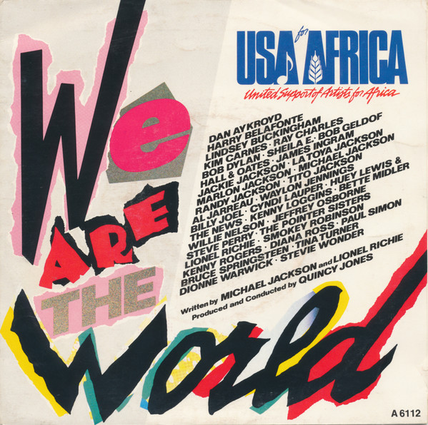 USA For Africa - We Are The World | CBS (A 6112) - main