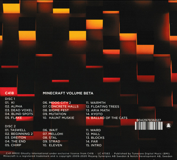 C418 - Minecraft Volume Beta | Ghostly International (GI-360) - 2 C418 - Minecraft Volume Beta | Ghostly International (GI-360) - 2