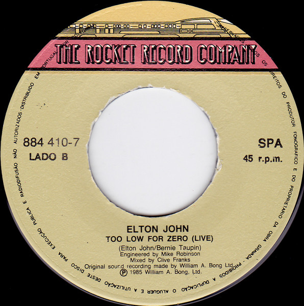 Elton John - Wrap Her Up | The Rocket Record Company (884 410-7) - 4