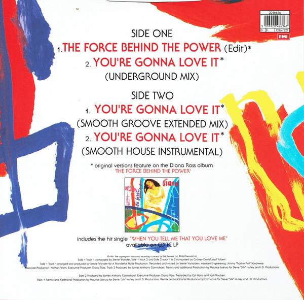 Diana Ross - The Force Behind The Power | EMI (2046636) - main
