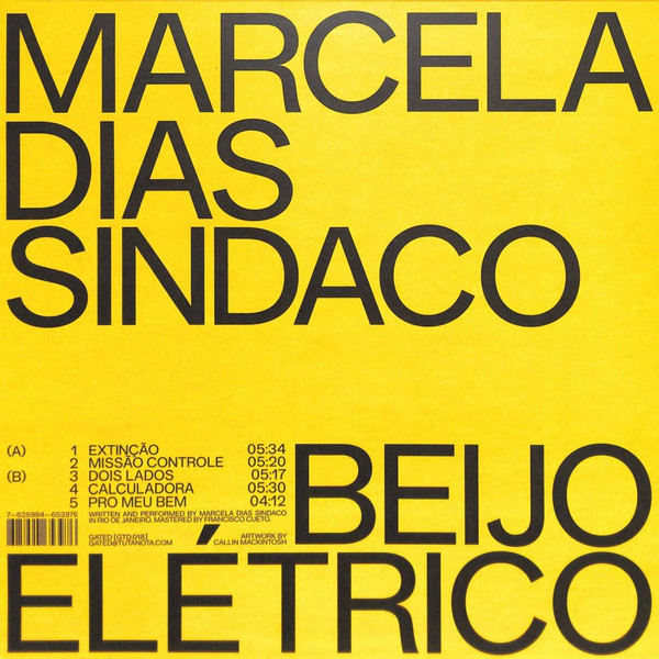 Marcela Dias Sindaco - Beijo Elétrico | Gated (GTD.018) - 2