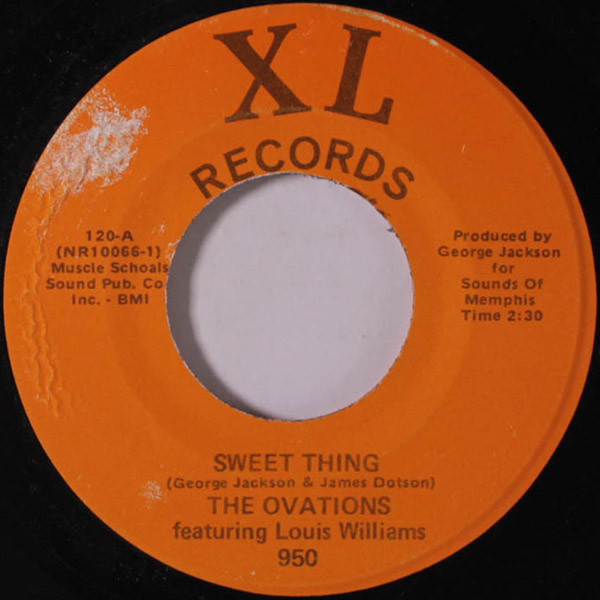 The Ovations Featuring Louis Williams - Sweet Thing | XL Records (120) - main