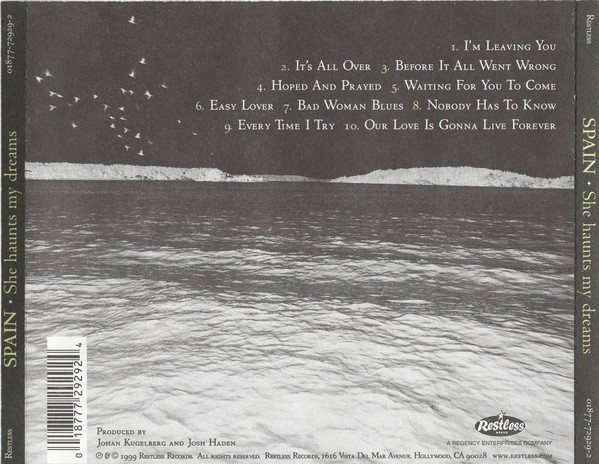 Spain - She Haunts My Dreams | Restless Records (01877-72929-2) - 4