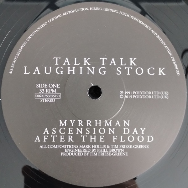 Talk Talk - Laughing Stock | Polydor (00600753655191) - 3 Talk Talk - Laughing Stock | Polydor (00600753655191) - 3