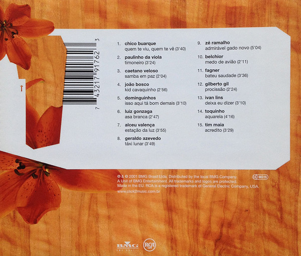 Various - Focus On: Songpoets of Brazil | RCA (7 4321 79176 2) - 3
