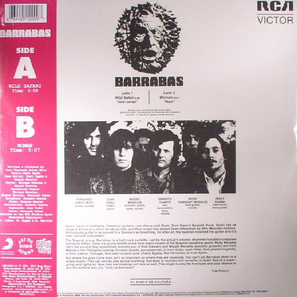 Barrabas - Wild Safari / Woman | Get On Down (GET 12009-12) - 2 Barrabas - Wild Safari / Woman | Get On Down (GET 12009-12) - 2