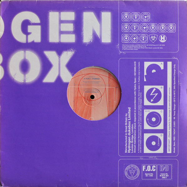 Si Begg / A1 People - B-Boy Of Tomorrow / Strawhead | Hydrogen Dukebox (DUKE049DJV) - 2