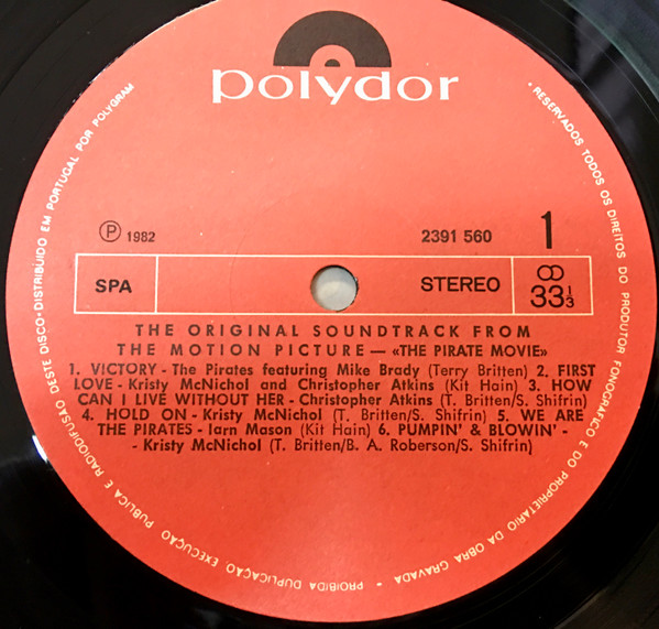Various - The Pirate Movie - The Original Soundtrack From The Motion Picture | Polydor (2391 560) - 3