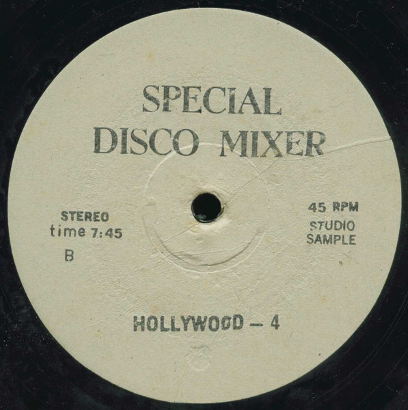 Various - Hollywood-4 | Special Disco Mixer (none) - 2