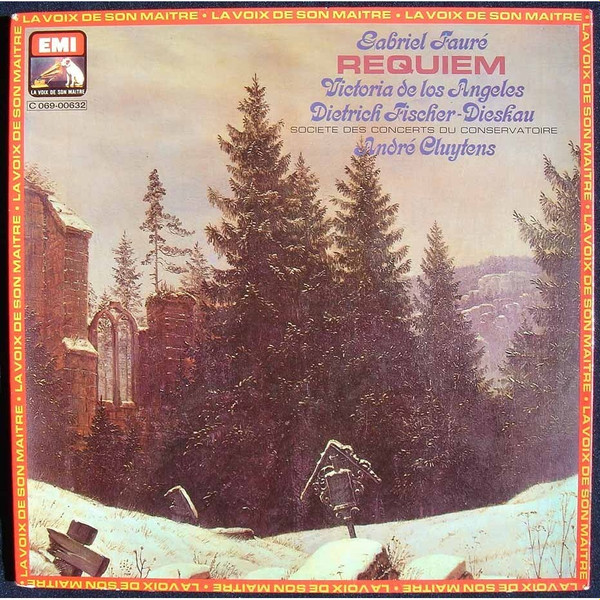 Gabriel Fauré - Victoria De Los Angeles , Dietrich Fischer-Dieskau , Orchestre De La Société Des Concerts Du Conservatoire , André Cluytens - Requiem | La Voix De Son Maître (2C 069-00632) - main