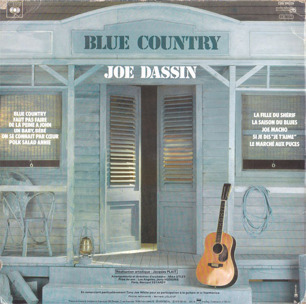 Joe Dassin - Blue Country | CBS (CBS 84029) - 2 Joe Dassin - Blue Country | CBS (CBS 84029) - 2