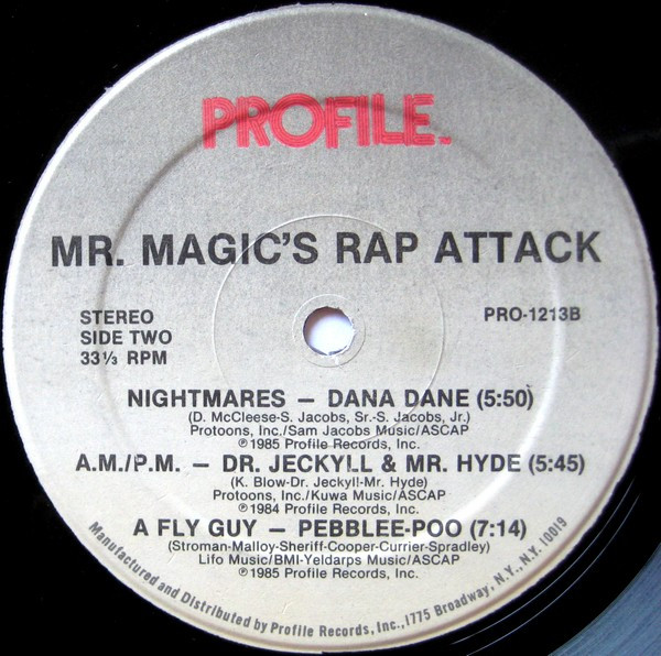 Various - Mr. Magic's Rap Attack | Profile Records (PRO-1213) - 4