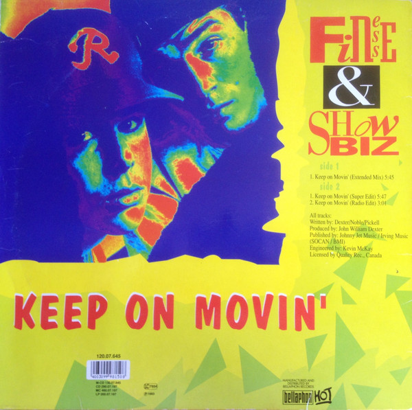Finesse & Showbiz - Keep On Movin' | Hot (120·07·645) - 2
