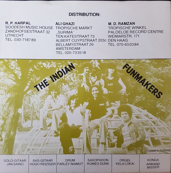 Romeo Dunk With The Indian Funmakers - Bholie Nanie | Meo Records (VR 10242) - 2