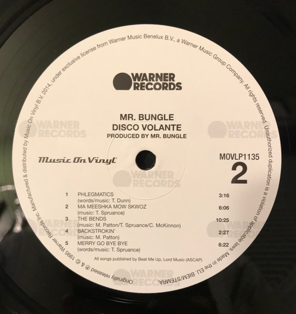 Mr. Bungle - Disco Volante | Music On Vinyl (MOVLP1135) - 4