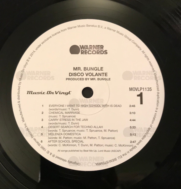 Mr. Bungle - Disco Volante | Music On Vinyl (MOVLP1135) - 3