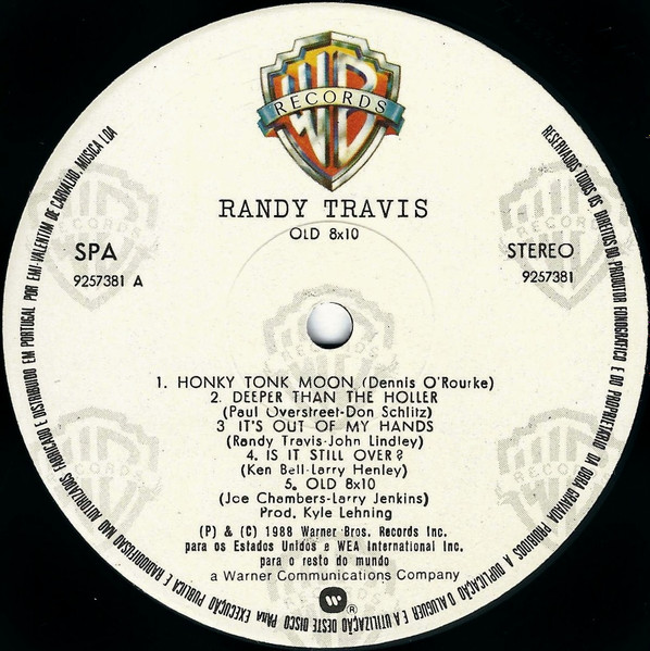 Randy Travis - Old 8x10 | Warner Bros. Records (9257381) - 3