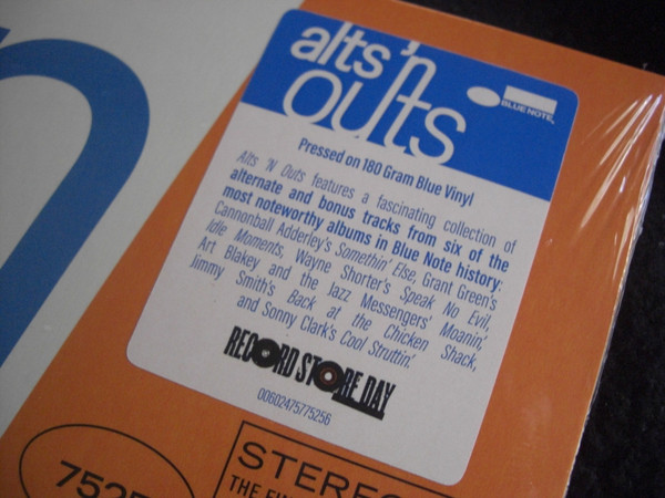 Various - Blue Note: Alts'n Outs | Blue Note (BST 75256) - 3 Various - Blue Note: Alts'n Outs | Blue Note (BST 75256) - 3