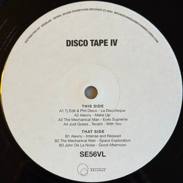 Various - Disco Tape IV | Sound Exhibitions Records (SE56VL)
