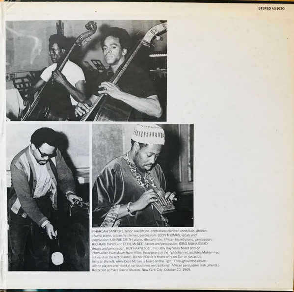 Pharoah Sanders - Jewels Of Thought | Impulse! (AS-9190) - 3 Pharoah Sanders - Jewels Of Thought | Impulse! (AS-9190) - 3