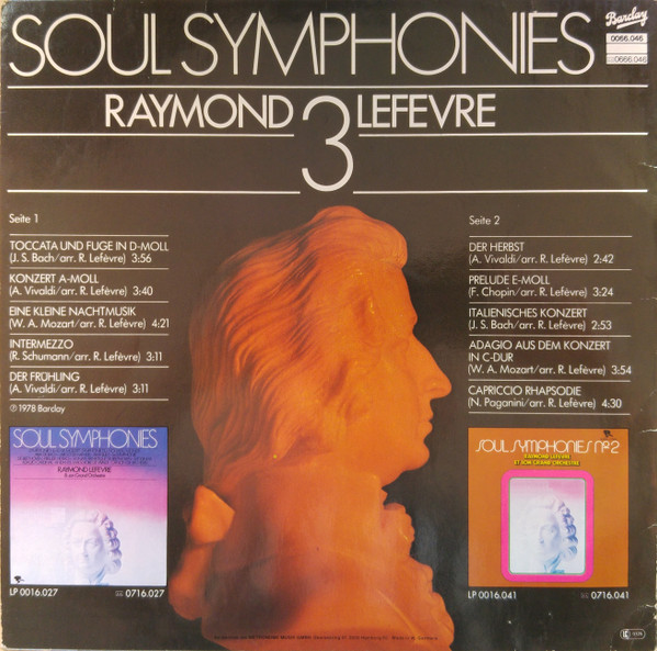Raymond Lefèvre Et Son Grand Orchestre - Soul Symphonies, No. 3 | Barclay (0066.046) - 2