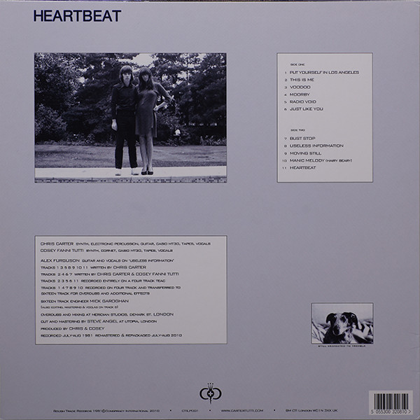 Chris & Cosey - Heartbeat | Conspiracy International (CTILP001) - 2