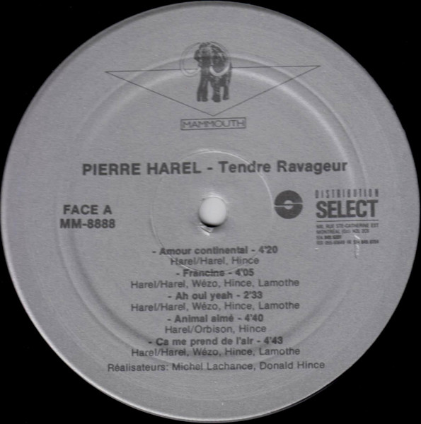Pierre Harel - Tendre Ravageur | Mammouth (MM-8888) - 3 Pierre Harel - Tendre Ravageur | Mammouth (MM-8888) - 3