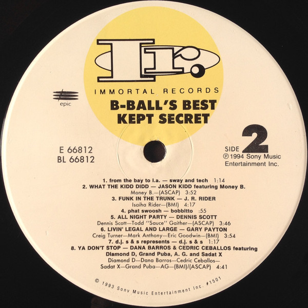 Various - B-Ball's Best Kept Secret | Immortal Records (E 66812) - 4 Various - B-Ball's Best Kept Secret | Immortal Records (E 66812) - 4