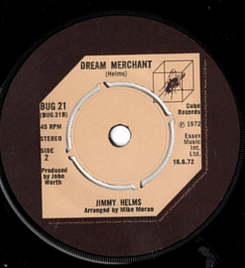 Jimmy Helms - So Long Love | Cube Records (BUG 21) - 2