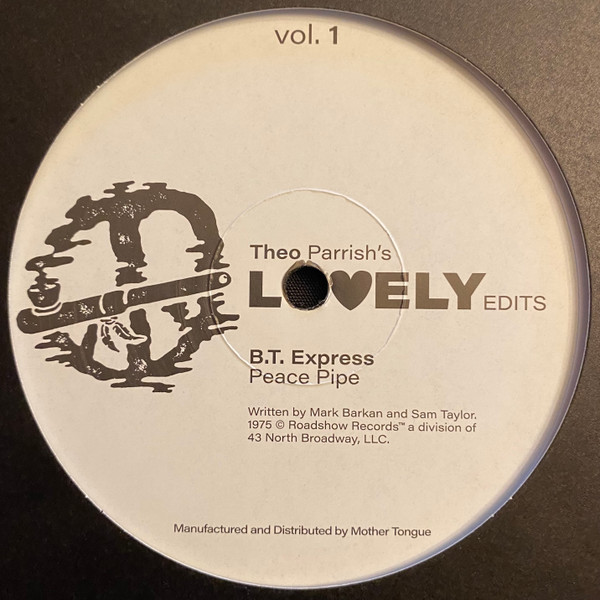 Various , Theo Parrish - Theo Parrish’s Lovely Edits Vol 1 | Mother Tongue Records (LE-01)