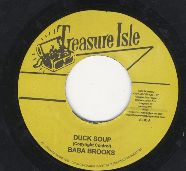 Baba Brooks / The Zodiacs - Duck Soup / Renegade | Treasure Isle (none) - main Baba Brooks / The Zodiacs - Duck Soup / Renegade | Treasure Isle (none) - main