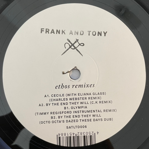 Frank and Tony - Ethos Remixes | Scissor and Thread (SATLTD006)