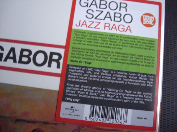 Gabor Szabo - Jazz Raga | Vampi Soul (VAMPI 337) - 2 Gabor Szabo - Jazz Raga | Vampi Soul (VAMPI 337) - 2