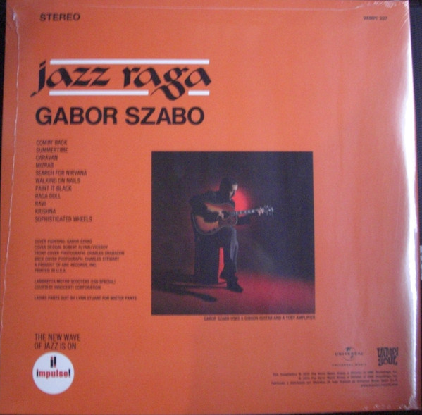 Gabor Szabo - Jazz Raga | Vampi Soul (VAMPI 337) - 2