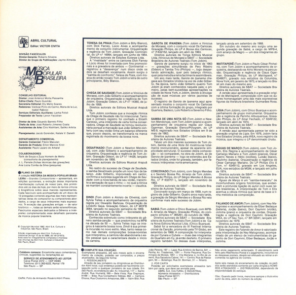 Various - História Da Música Popular Brasileira - Tom Jobim | Abril Cultural (none) - 2 Various - História Da Música Popular Brasileira - Tom Jobim | Abril Cultural (none) - 2