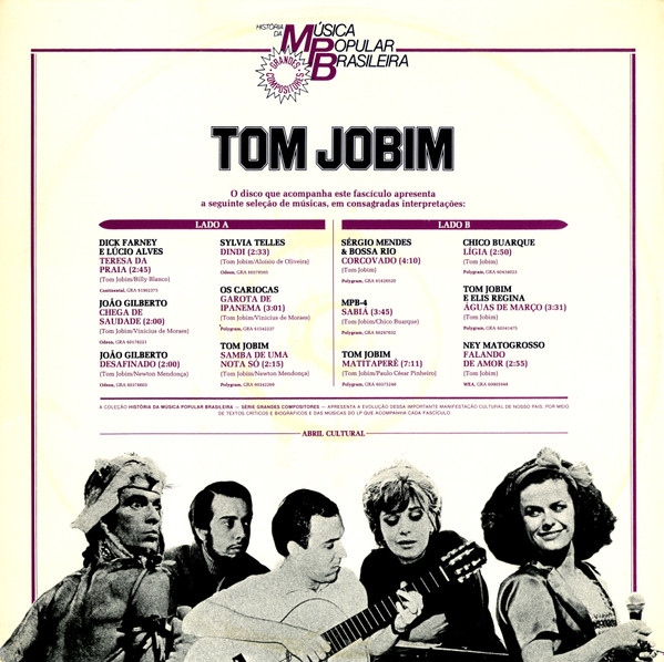 Various - História Da Música Popular Brasileira - Tom Jobim | Abril Cultural (none) - 4 Various - História Da Música Popular Brasileira - Tom Jobim | Abril Cultural (none) - 4