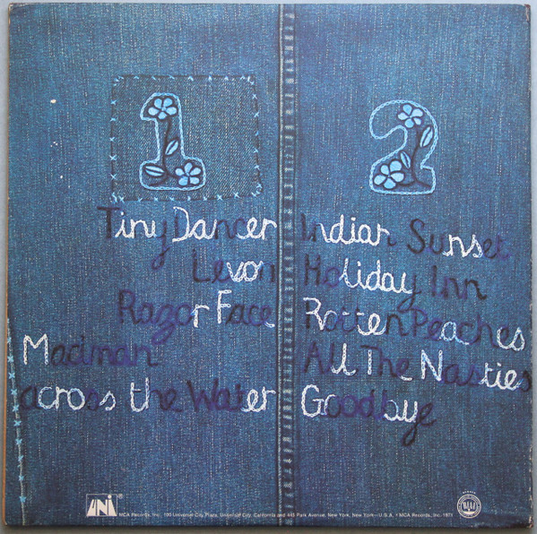 Elton John - Madman Across The Water | UNI Records (93120) - 4 Elton John - Madman Across The Water | UNI Records (93120) - 4