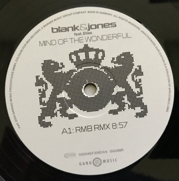 Blank & Jones Feat. Elles De Graaf - Mind Of The Wonderful (Remixes) | Gang Go Music (GG088 R) - 3
