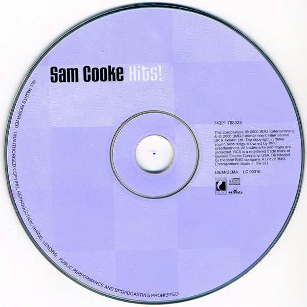Sam Cooke - Hits! | BMG UK & Ireland (74321 783222) - 3