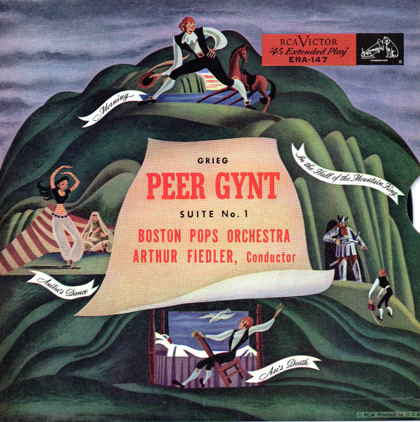 Edvard Grieg - Boston Pops Orchestra , Arthur Fiedler - Peer Gynt Suite No. 1 | RCA Victor Red Seal (ERA-147)