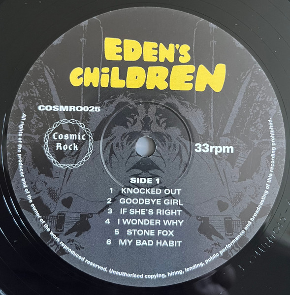 Eden's Children - Eden's Children | Cosmic Rock (COSMRO025) - 3 Eden's Children - Eden's Children | Cosmic Rock (COSMRO025) - 3