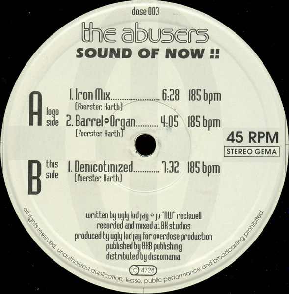 The Abusers - Sound Of Now !! | Overdose (dose 003) - 3 The Abusers - Sound Of Now !! | Overdose (dose 003) - 3