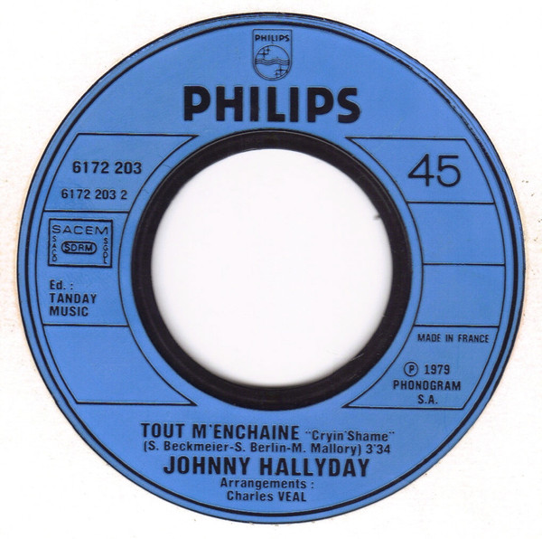 Johnny Hallyday - Le Bon Temps Du Rock And Roll | Philips (6172 203) - 4