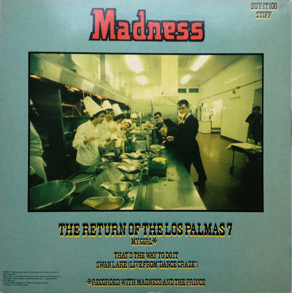 Madness - The Return Of The Los Palmas 7 | Stiff Records (BUY-IT 108) - 2