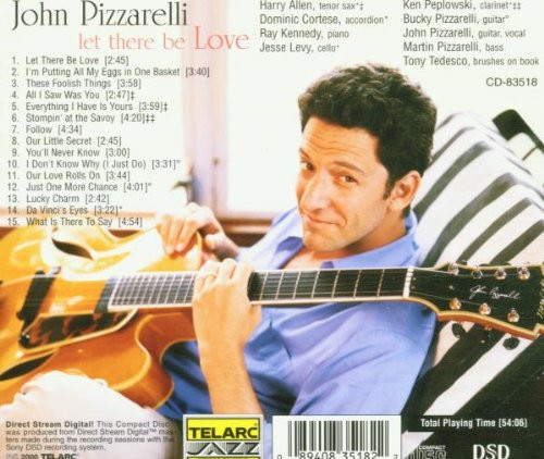 John Pizzarelli - Let There Be Love | Telarc jazz (CD-83518) - main