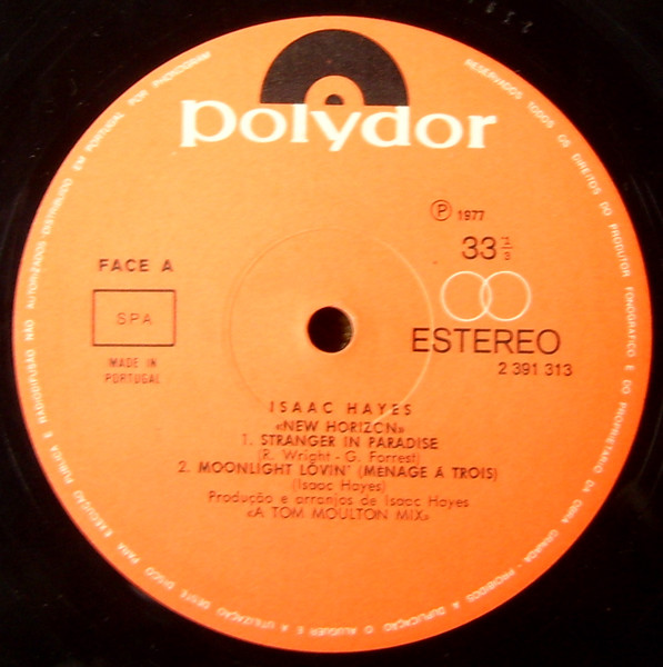 Isaac Hayes - New Horizon | Polydor (2 391 313) - 3