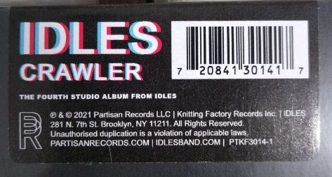 Idles - Crawler | Partisan Records (PTKF3014-1) - 3 Idles - Crawler | Partisan Records (PTKF3014-1) - 3