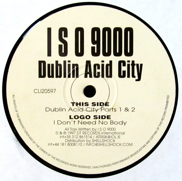 I S O 9000 - Dublin Acid City | DT Records (CLI 20597) - main